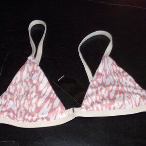 TAVIK Swim Top Zepplin Mahiki Print Rose Dawn & Tapioca Style JETT NWOT